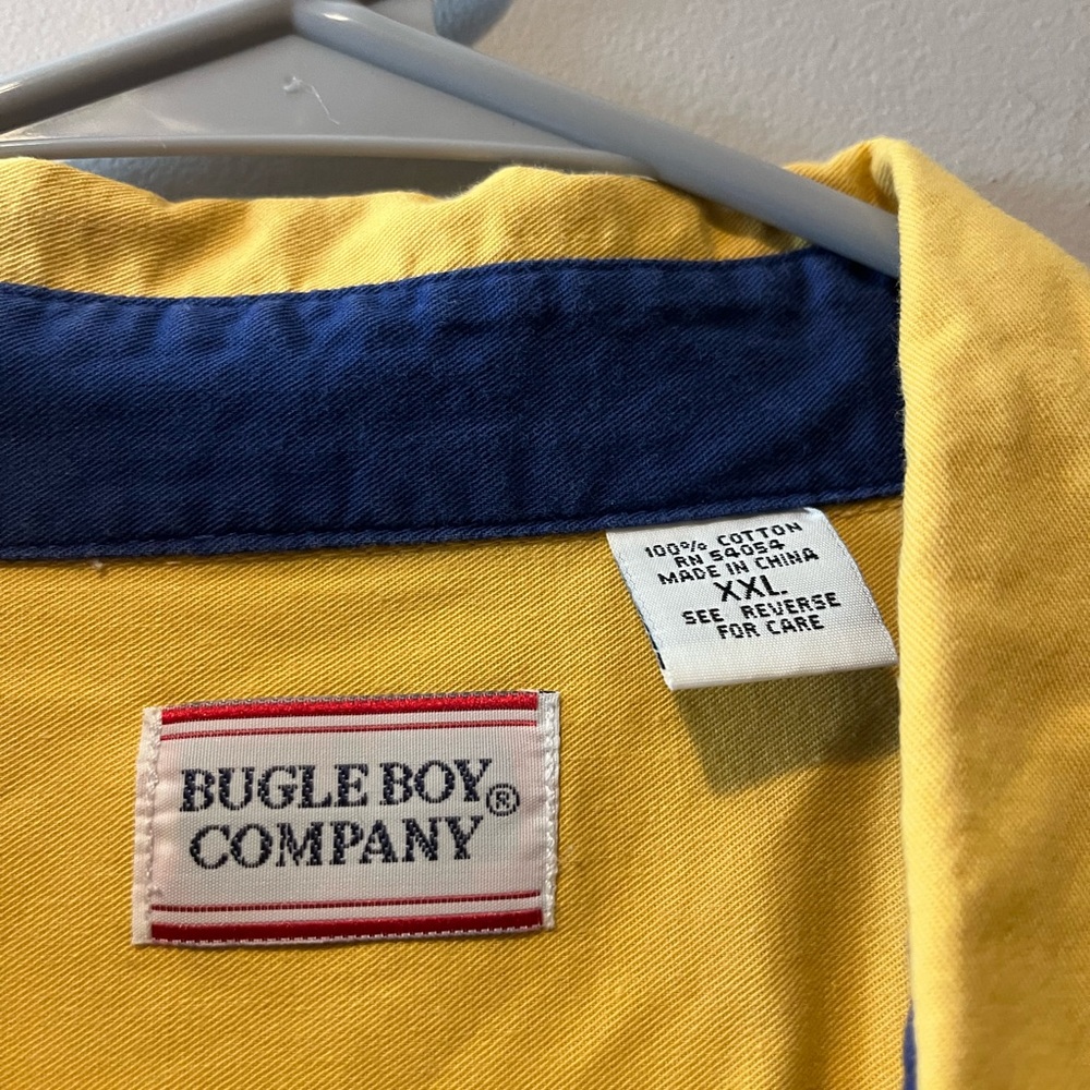 Yellow Button-Up Shirt - Picture 3 of 6